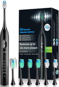 Electric Toothbrush for Adults, Rechargeable Electric Toothbrush